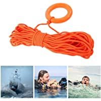 Dioche Cuerda Flotante- Cuerda Flotante Al Aire Libre del Salvavidas del Rescate del Agua de Lifeline con el Anillo 30m…